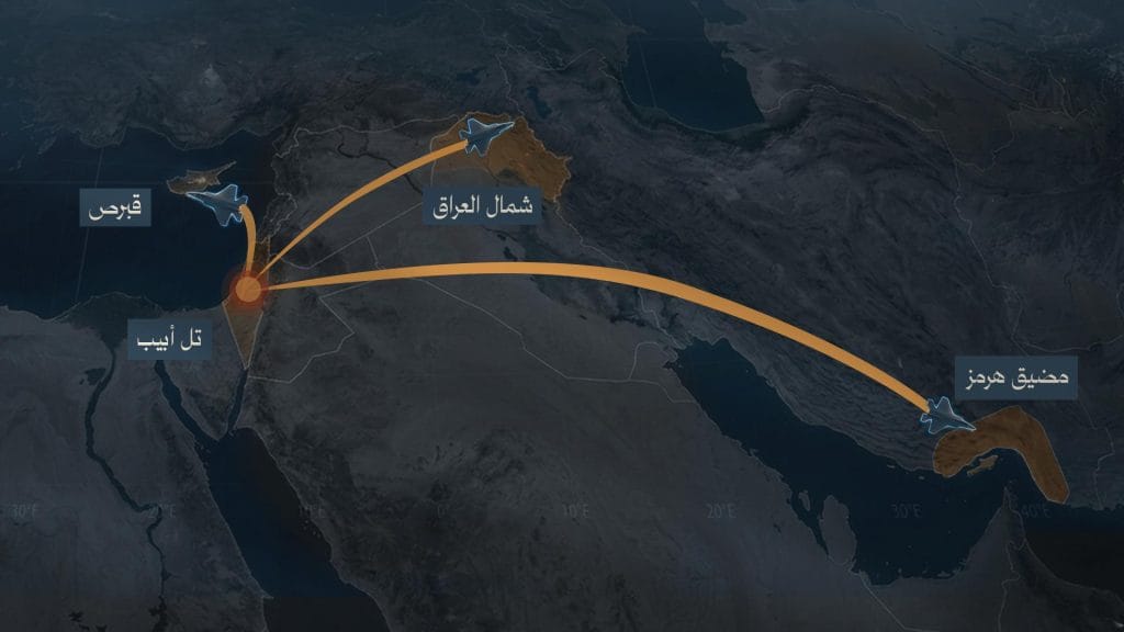 طائرات عسكرية أمريكية   من تل أبيب عبر أجواء سوريا ودولٍ أخرى
